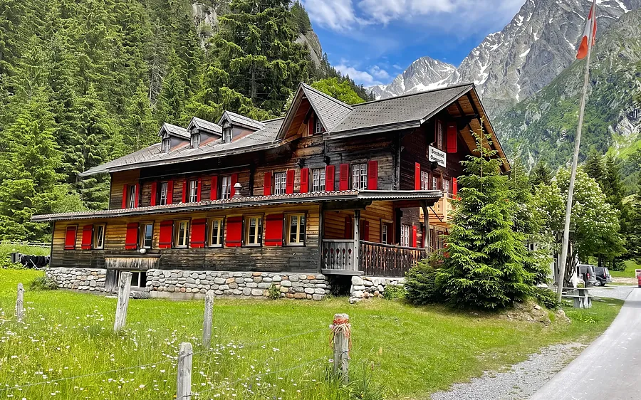 Das Berghotel Gasterntal